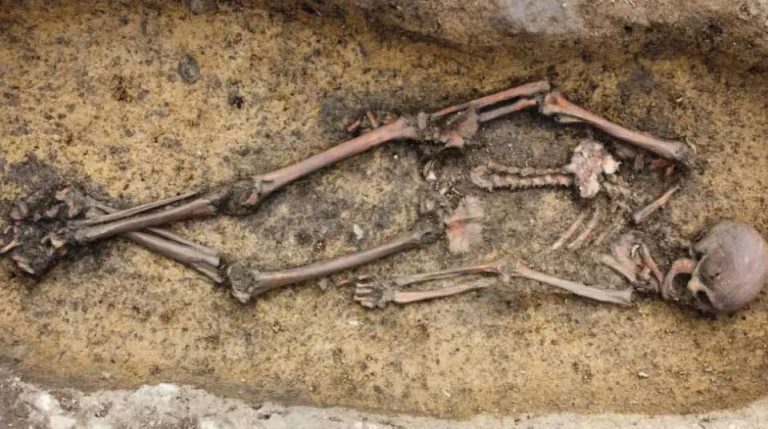 El cementerio vikingo en Dinamarca con esqueletos excepcionalmente conservados